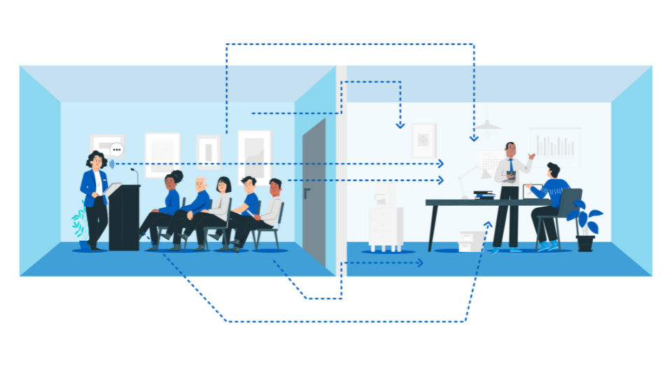 Vizualizace neprůzvučnosti