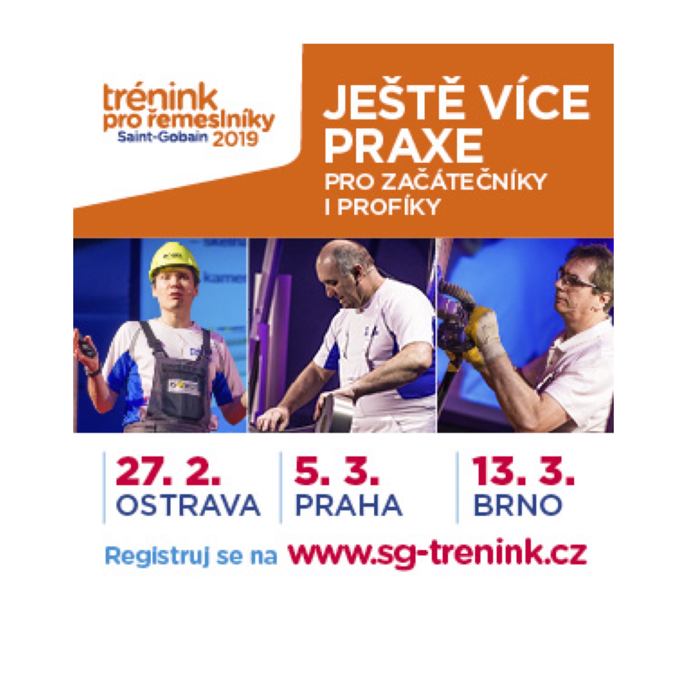 Tréninky pro řemeslníky 2019