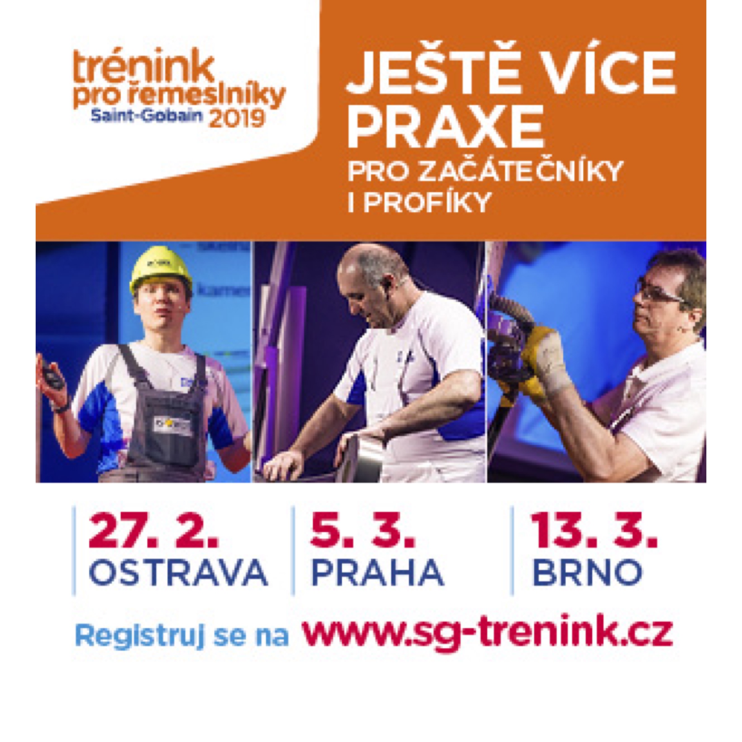 Tréninky pro řemeslníky 2019